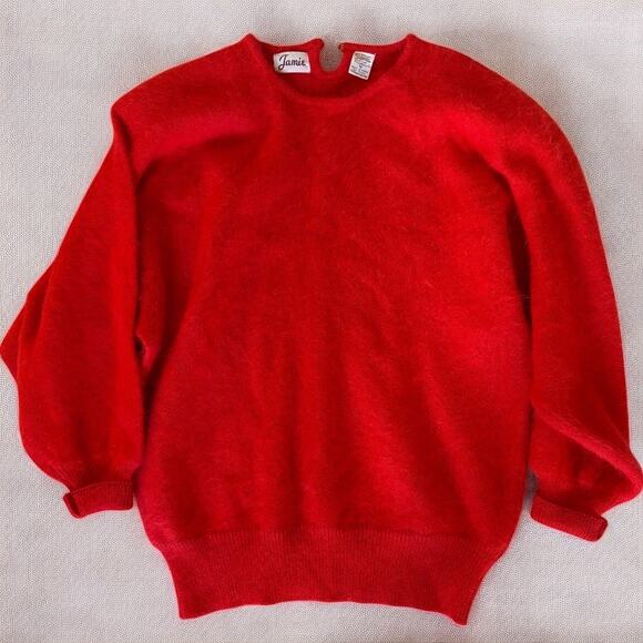 Red Crew Neck Sweater - Picture 1 of 7